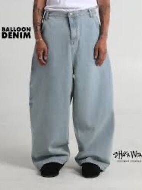 Shaka Wear Balloon Demin Jeans size 30
